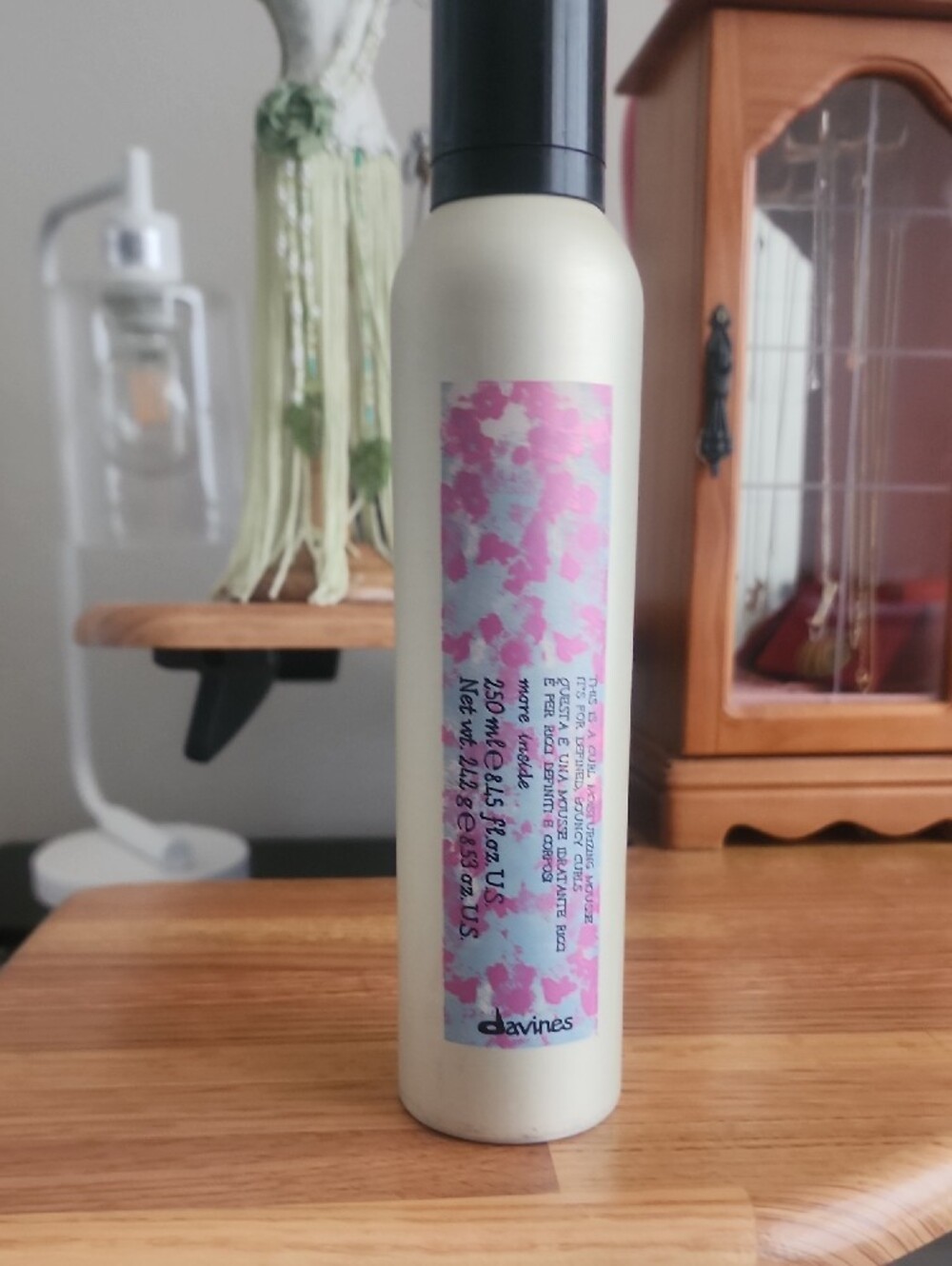 New Davines Styling Mousse Bottle